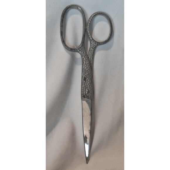 Vintage WISS USA Forged Steel Scissors 6” Hammered Handle Mid-Century - Picture 6 of 8